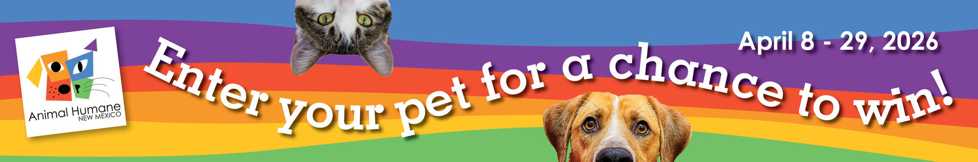 Banner for Animal Humane New Mexico Photo Fundraiser