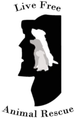 Logo for 2027 Live Free Animal Rescue Pet Calendar Contest