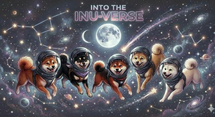 Logo for "Into the Inu-Verse" Pet Photo Contest