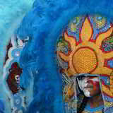 Entry image for Sun Crown, Mardi Gras Indians, New Orleans