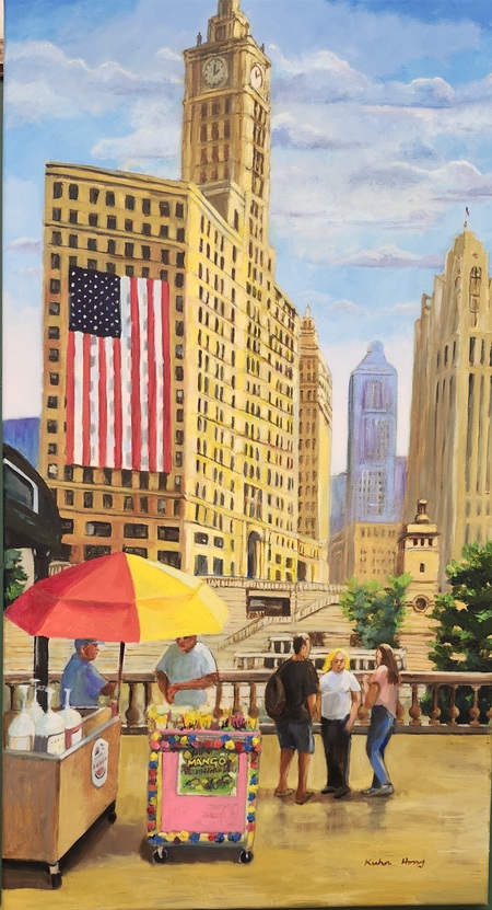 Entry image for Mirant vendor near Wrigley Building. Clicking this image will show a larger photo
