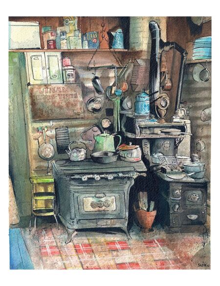 Entry image for Sorry I left the Kitchen Messy Part 7. Clicking this image will show a larger photo