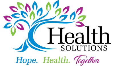 Logo for Health Solutions Presents: Paws for Mental Health