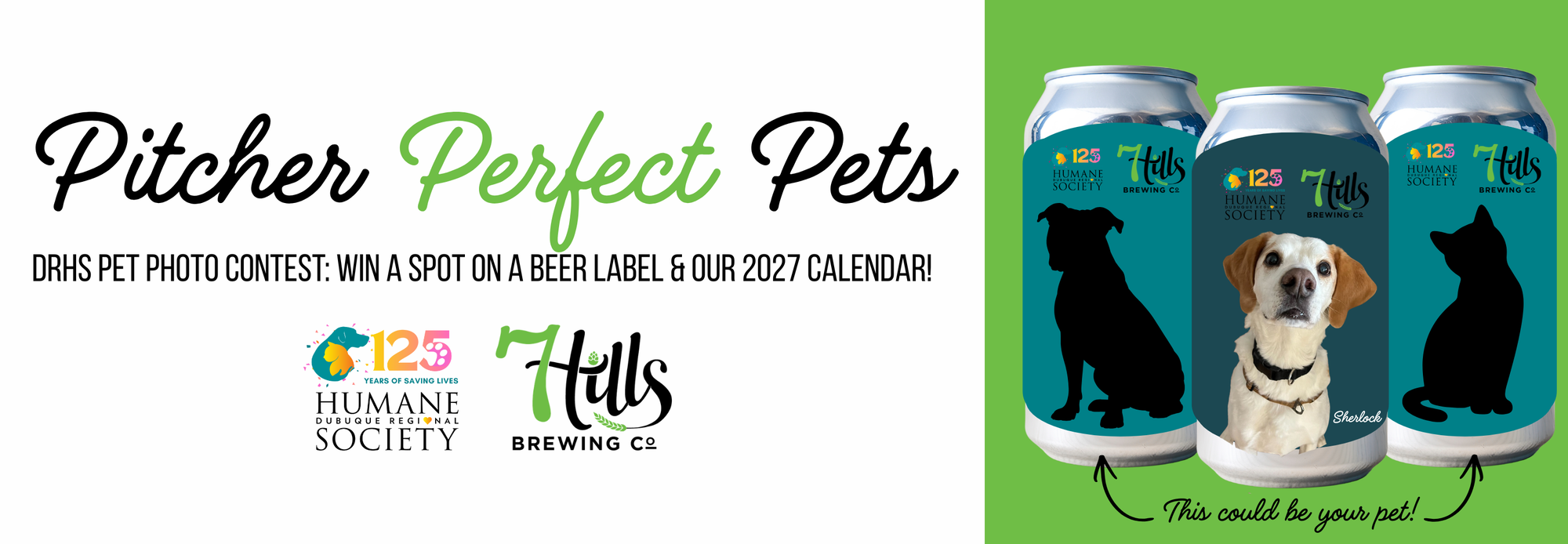 Banner for DRHS Pitcher Perfect Pets Contest
