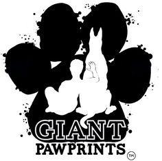 Logo for Giant Paw Prints 2027 Calendar Photo Contest