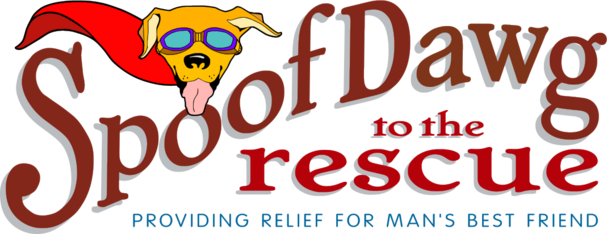 Logo for SpoofDawg to the Rescue 2027 Calendar Photo Contest - First Responders and Rescue Dogs