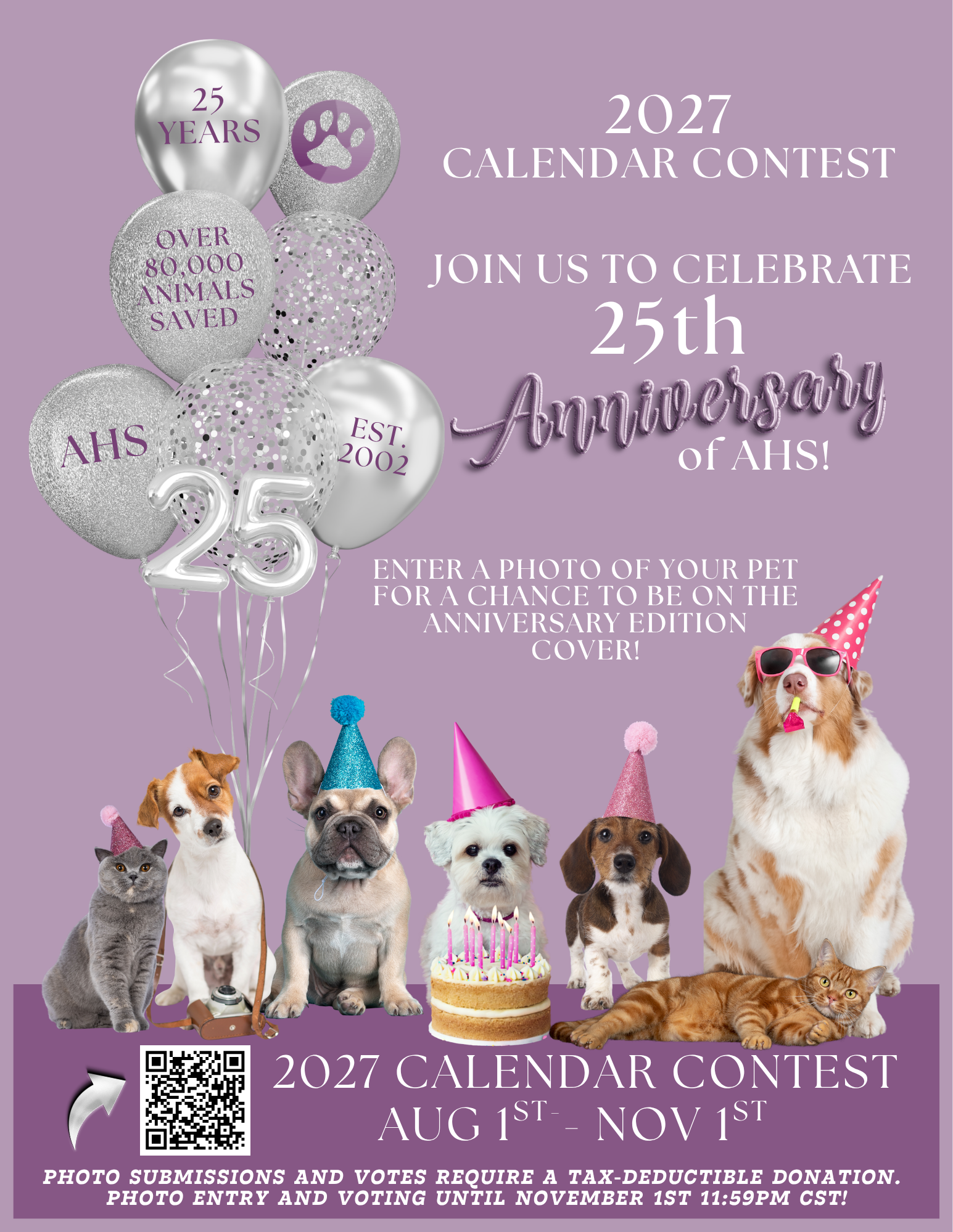 Banner for 2027 Calendar Contest