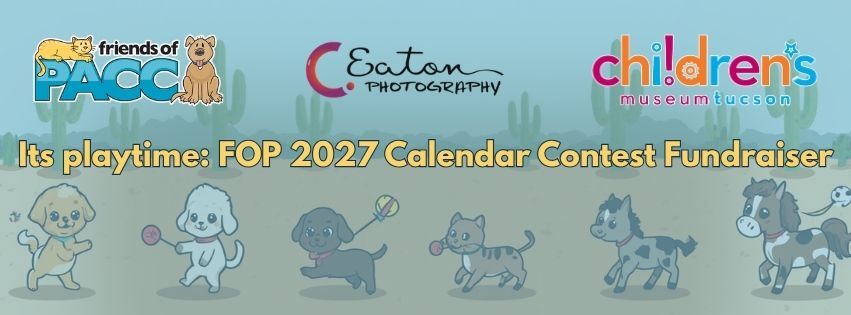 Banner for Friends of PACC 2027 calendar contest