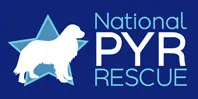Logo for National Pyr Rescue's 2027 Happy Endings Calendar Cover Contest