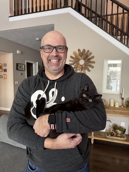 Entry image for Chris & his baby Pepper Ann!. Clicking this image will show a larger photo