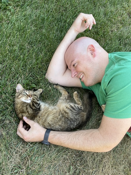 Entry image for Sean and Cashew. Clicking this image will show a larger photo