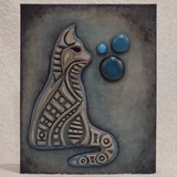 Entry image for Mark Loring, Piecemeowed (blue objects are magnetized and can be moved around)