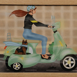 Entry image for Mialisha T. Rivera, On the road again, Vespa Cat