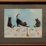 Entry image for Ann Stephenson, Banksy Cat