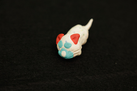 Entry image for Christian, Clay Cat. Clicking this image will show a larger photo