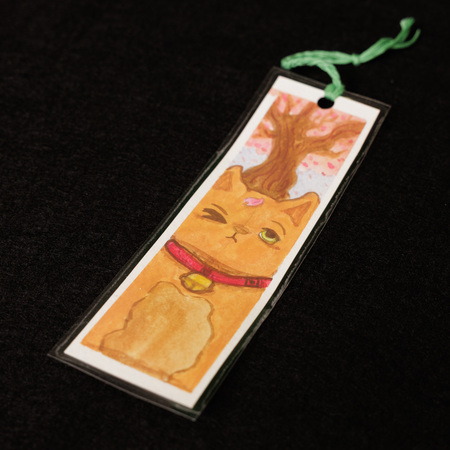 Entry image for Camila Hartog, Spring Arrives bookmark. Clicking this image will show a larger photo