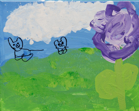 Entry image for Charlee Miller, Puffy Cloud Kittens. Clicking this image will show a larger photo