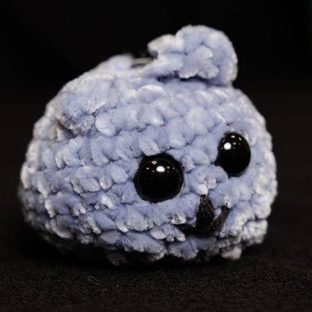 Entry image for Danielle Parks, Blue Crochet Cat. Clicking this image will show a larger photo