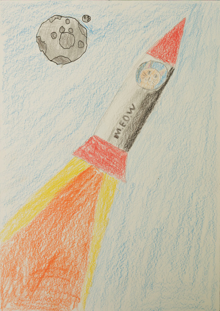 Entry image for James Applegate, To the Moon. Clicking this image will show a larger photo