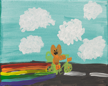 Entry image for Rylee Miller, Rainbow Ride. Clicking this image will show a larger photo