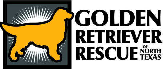 Logo for 2027 Golden Retriever Rescue of North Texas Calendar Contest