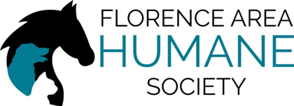 Logo for Florence Area Humane Society “Paparazzi for Pets” 2027 Photo Calendar
