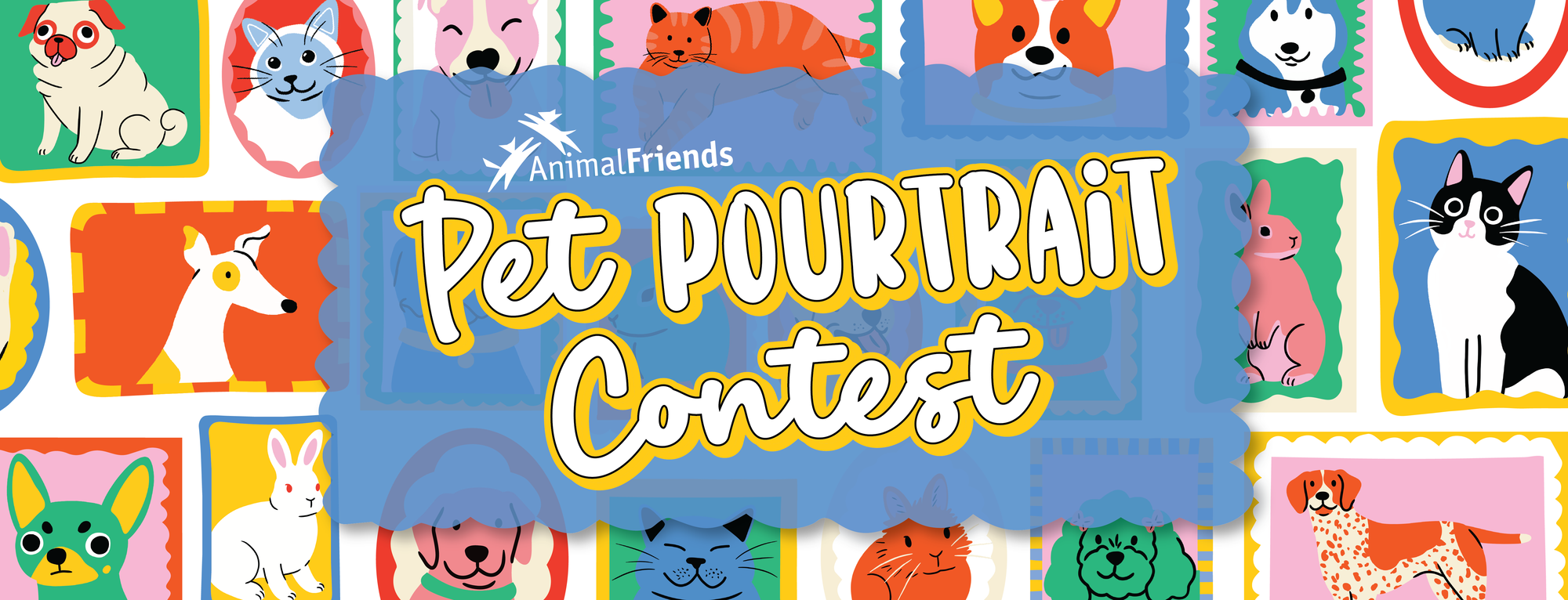 Banner for Pet Pour-trait Contest