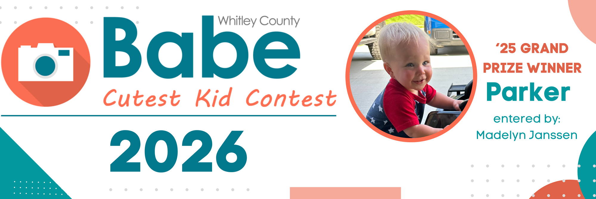 Banner for BABE's Cutest Kids Contest 2026