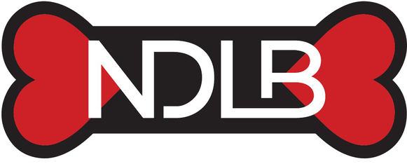 Logo for NDLB Rescue 2027 Calendar Photo Contest Presented by Kasey Wilson Photography