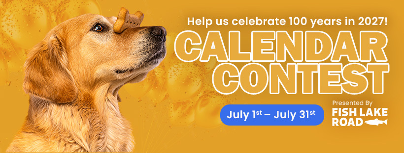 Banner for KWSP Humane Society 2027 Calendar Contest