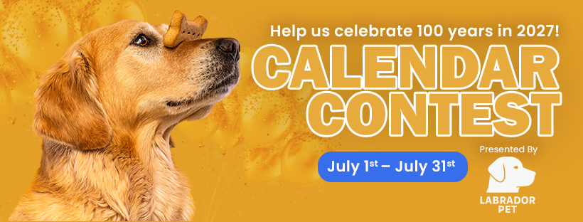 Banner for KWSP Humane Society 2027 Calendar Contest