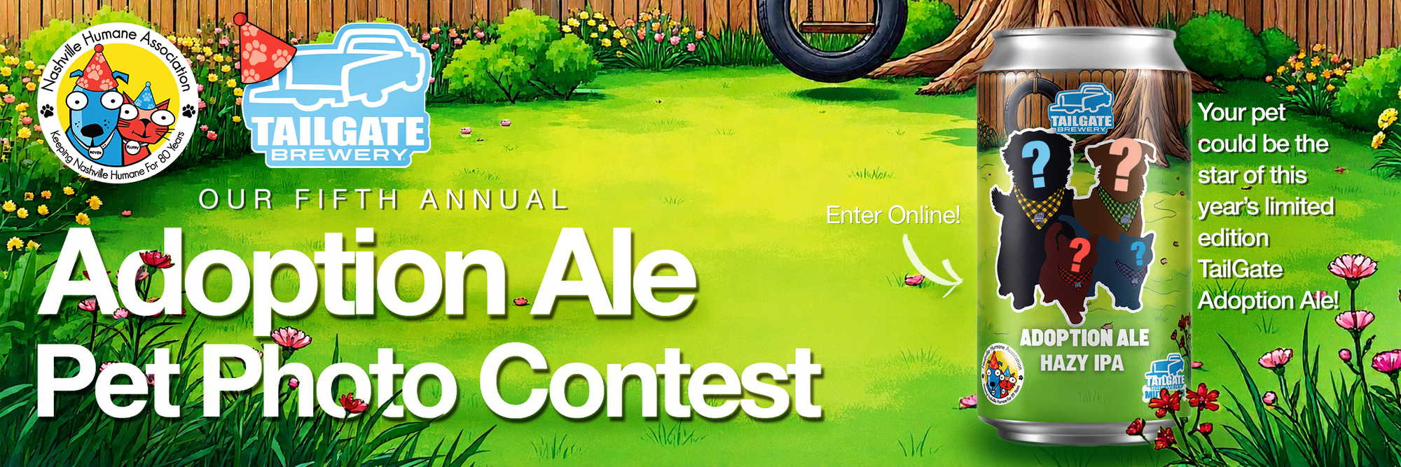 Banner for Adoption Ale Photo Contest