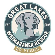 Logo for Great Lakes Weimaraner Rescue 2027 Calendar Photo Contest