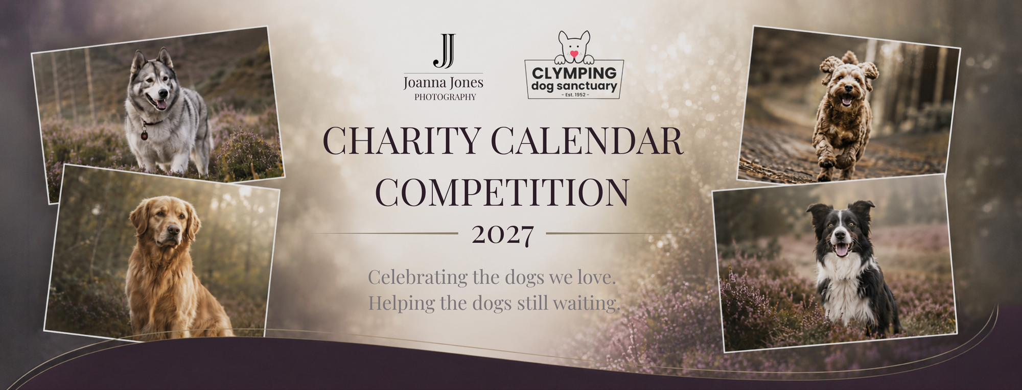 Banner for Clymping Dog Sanctuary Charity Calendar Competition
