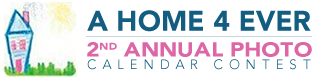 Logo for A Home 4 Ever 2nd Annual Photo Calendar Contest