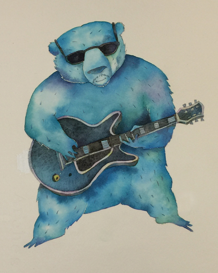 Blues Bear