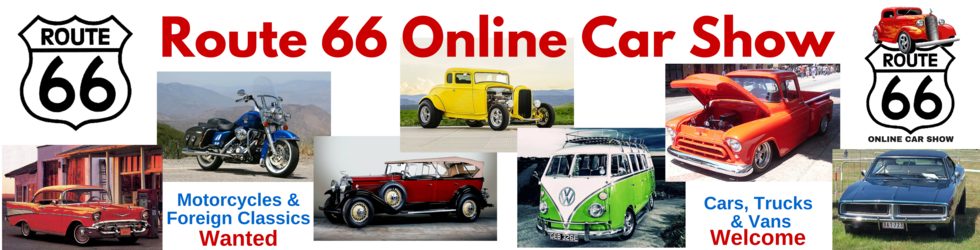 Banner for Route 66 Online Car Show Photo Contest